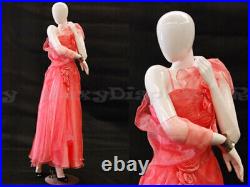 Female EggHead Fiberglass mannequin Dress Form Display #MD-C5