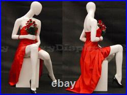 Female EggHead Fiberglass mannequin Dress Form Display #MD-C9