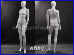 Female EggHead Fiberglass mannequin Dress Form Display #MZ-LISA1EG