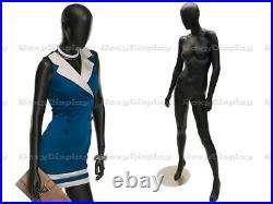 Female EggHead Fiberglass mannequin Dress Form Display #MZ-OZIB3
