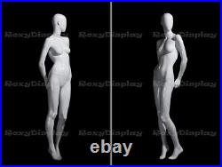 Female EggHead Fiberglass mannequin Dress Form Display #MZ-OZIW2