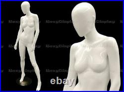 Female EggHead Fiberglass mannequin Dress Form Display #MZ-OZIW3