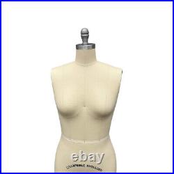 Female Fashion Dressmaker Dress Form Mannequin Size 8, Shoulders are Collapsible