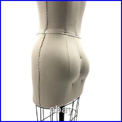 Female Fashion Dressmaker Dress Form Mannequin Size 8, Shoulders are Collapsible