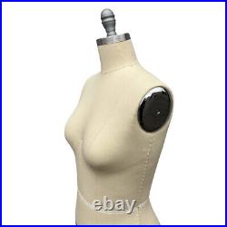 Female Fashion Dressmaker Dress Form Mannequin Size 8, Shoulders are Collapsible