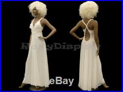 Female Fiberglass African style Mannequin Dress form Display #MD-ALICE