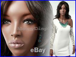 Female Fiberglass African style Mannequin Dress form Display #MYA2-MZ