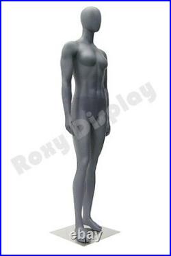 Female Fiberglass Egghead Athletic style Mannequin Dress Form Display HEF02EG-MZ