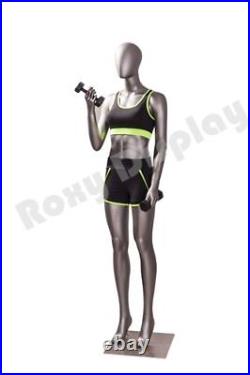Female Fiberglass Egghead Athletic style Mannequin Dress Form Display MC-JSW02