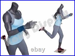 Female Fiberglass Headless Athletic style Mannequin Dress Form Display #MZ-NI-11