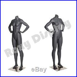 Female Fiberglass Headless Athletic style Mannequin Dress Form Display #MZ-NI-9