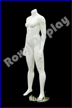 Female Fiberglass Headless Mannequin Dress Form Display #MD-HUSKYFEMBW