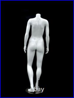 Female Fiberglass Headless Petite mannequin Body Dress Form #MD-GPX02BW1
