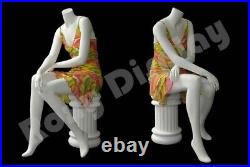 Female Fiberglass Headless style Mannequin Dress Form Display #MD-A7BW2-S