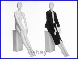 Female Fiberglass Mannequin Dress Form Display #MZ-BESS-4
