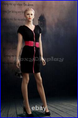 Female Fiberglass mannequin Fleshtone Color Dress Form Display #MZ-AD03