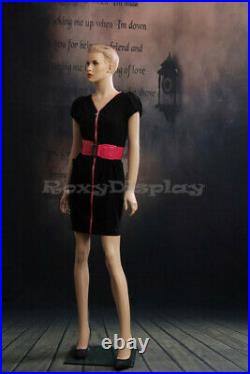 Female Fiberglass mannequin Fleshtone Color Dress Form Display #MZ-AD03
