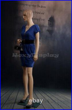 Female Fiberglass mannequin Fleshtone Color Dress Form Display #MZ-AD04