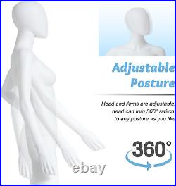 Female Full Body Mannequin 70 Inch Retail Mannequin Dress Form for Clothes Dis