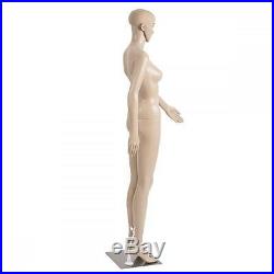 Female Full Body Realistic Mannequin Display Head Turns Dress Form wBase 175