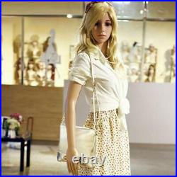 Female Full Body Realistic Mannequin Display Head Turns Dress Simulation Store