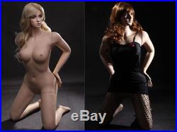 Female Full Body Sexy Big Bust Mannequin Realistic Face and Make-Up