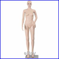 Female Full Size Body Mannequin Plastic Realistic Clothing Store Display Stand