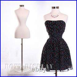 Female Historical Mannequin Dress Form Hard Form #FH01W+BS-04