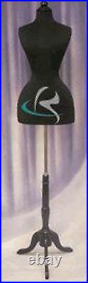 Female Jersey Form Mannequin Manequin Manikin Dress Form #FH02BK+BS-02BKX