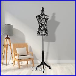 Female Mannequin Body, Sewing Mannequin Torso Dress Form, Height Adjustable 52-6