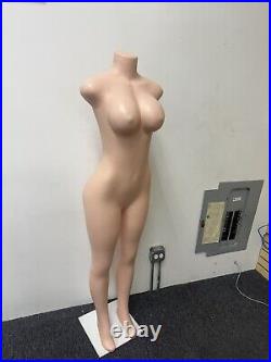 Female Mannequin Brazilian BBL full body Headless mannequin With Metal Base