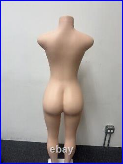 Female Mannequin Brazilian BBL full body Headless mannequin With Metal Base