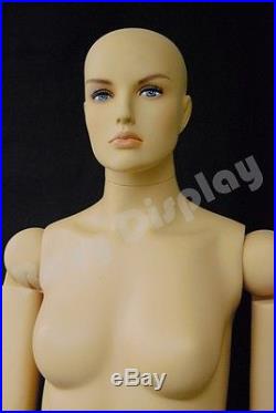 Female Mannequin Dress Form Display With flexible head arms and legs #FM01-S-MZ