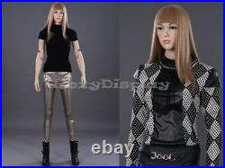 Female Mannequin Dress Form Display With flexible head arms and legs #MD-Z-FFXF