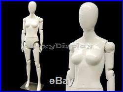 Female Mannequin Dress Form Display With flexible head arms and legs MD-Z-FFXWEG