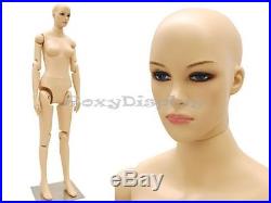 Female Mannequin Dress Form Display With flexible head arms and legs #Z-FFXF-MD