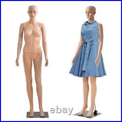 Female Mannequin Dress Form Mannequin Torso Full Body Plastic Detachable Mann