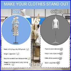 Female Mannequin Dress Form Torso Display Torso Body Female Dress steadfast