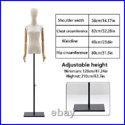 Female Mannequin Dress Form Torso Display Torso Body Female Dress steadfast