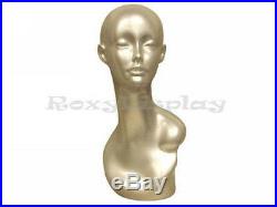Female Mannequin Egg Head Bust Wig Hat Jewelry Display #MD-TinaS