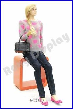 Female Mannequin Flexible Head arms and legs Dress Form Display #MZ-FM01-S