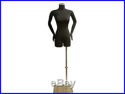 Female Mannequin Manequin Manikin with Flexible Arms Dress Form #F02Sarm+BS-05