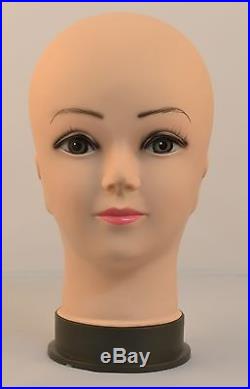 Female Mannequin Manikin Model Face Head, Display, Wig, Hat 11
