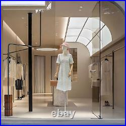 Female Mannequin Torso Dress Clothing Form Display Body WithHead Hand Tripod Stand