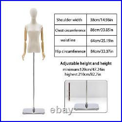 Female Mannequin Torso Dress Form Portable Display Mannequin Portable convenient