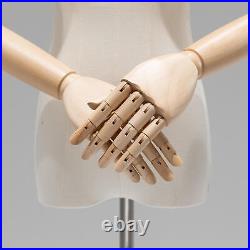 Female Mannequin Torso Dress Form Portable Display Mannequin Portable convenient