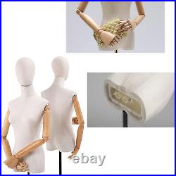 Female Mannequin Torso Dress Form Portable Display Mannequin Portable convenient