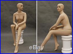 Female Mannequin With sitting stool Dress Form Display #9020-MD