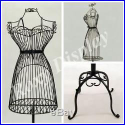 Female Metal Wire Form with Antique Metal Base #TY-XY140075B