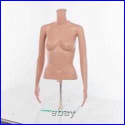 Female Plastic Half Body Mannequin Torso (Chest 33 Waist 25)
